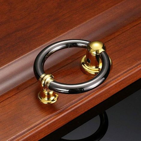 Heurtoir de porte, Heurtoir de porte, Laiton antique ou Noir