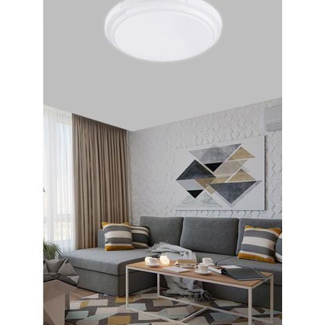 Trade Shop - 60W RUNDE PROJEKTIERENDE INNENDECKENLEUCHTE KALTES LICHT FST-50A62691 49CM - (1/4)