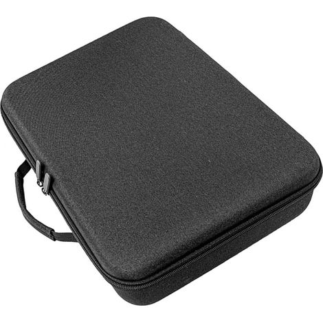 1 Sac de Rangement EVA pour Lave-vitre Automatique, Étui Rigide avec Poignée et Poche Filet, Noir (1/5)