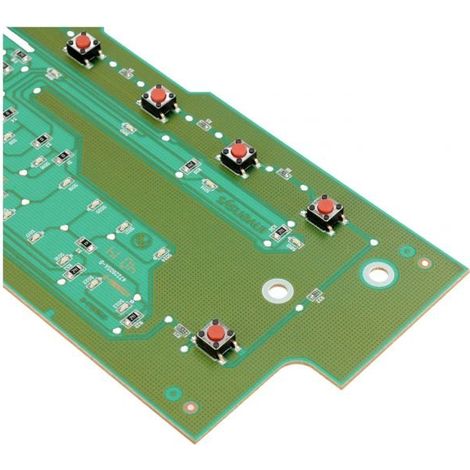MODULE CLAVIER COMMANDE POUR LAVE LINGE CANDY - 41031092 (1/4)