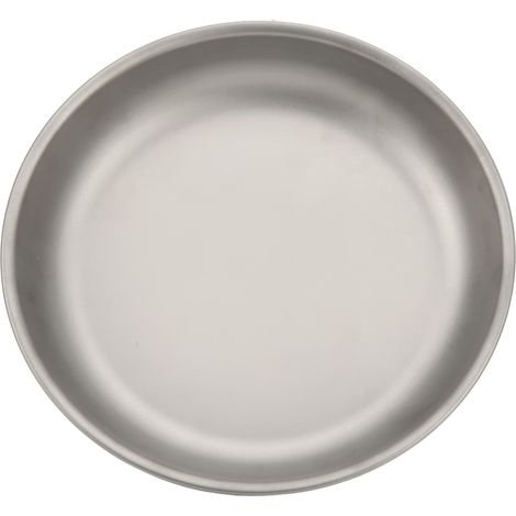 Poêle à frire en titane de 19 cm de diamètre, ultralégère, écologique et résistante aux hautes températures, idéale pour le camping en plein air. (1/5)