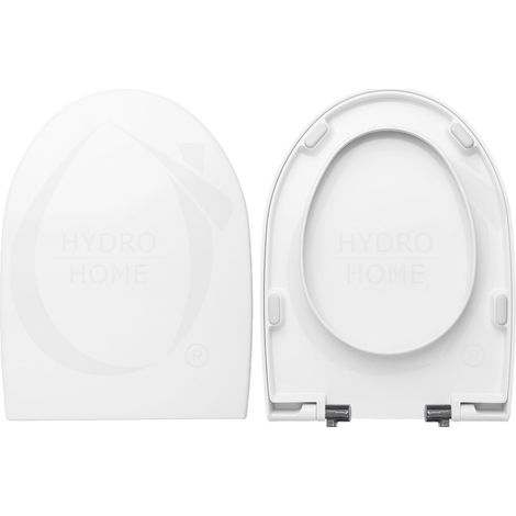 Copriwater Bull Esedra termoindurente bianco come originale Soft Close (1/4)