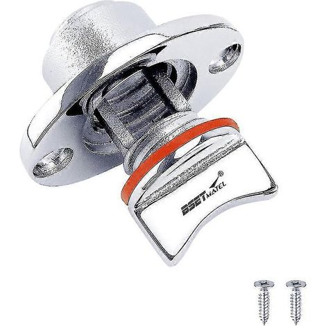 Bouchon de vidange de coque de tableau arrière de bateau en acier inoxydable 316 de 1 pouce, douille, trou de vidange pour kayak-DF (1/5)