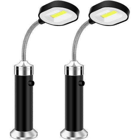 Lampe de barbecue LED à base magnétique, orientable à 360° (1/5)