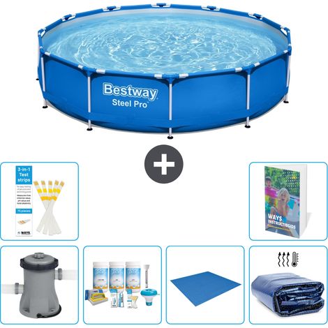 Bestway Steel Pro Rund - 305x76 cm - 7-teilig S289