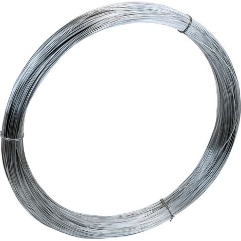 GOEBEL - 1 x Fil de fer acier zingué Diamètre 1,2 mm 2,5kg - 282m (1/2)