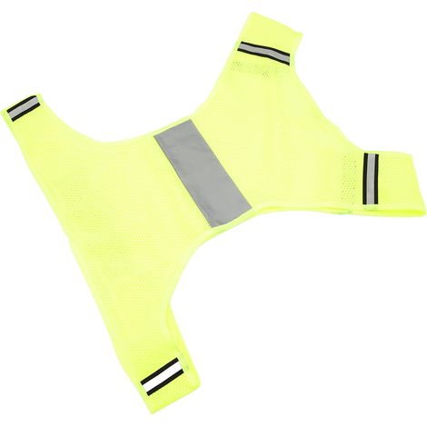 Gilet réfléchissant haute visibilité, respirant, séchage rapide, idéal pour la course et le travail, taille XL. (1/5)