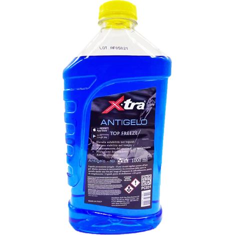 TRADE SHOP - Liquido Antigelo Blu 1 Lt Super Concentrato Per Radiatore Protezione Motore -10 -