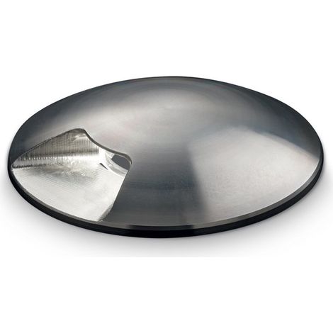 Ideal Lux Faretto ad incasso Rocket 1 luce LED integrato IP67 acciaio alluminio