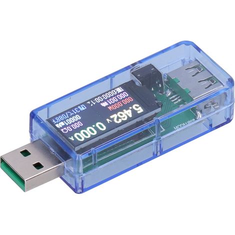 Chargeur USB Doctor Multi-Interface Affichage Mesure du temps Calibrage logiciel Moniteur de puissance USB (1/5)