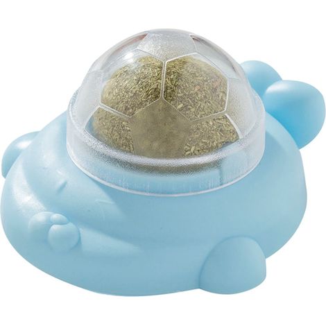 Balle En Herbe À Chat - 8 cm - Pour Jeu Intérieur Et Nettoyage Dentaire - 1 Pièce (1/5)