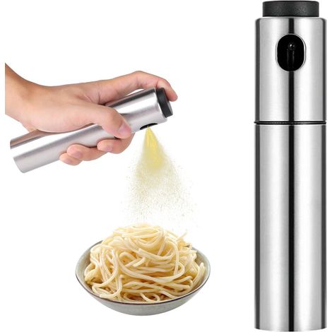 Pulvérisateur à Huile en Acier Inoxydable - vaporisateur Huile 100ml pour Cuisine, Pulverisateur Huile Cuisine - Distribution Uniforme (1/5)