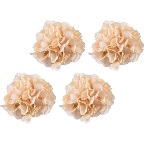 Lot de 4 embrasses de rideaux florales artificielles en corde pour décoration de la maison