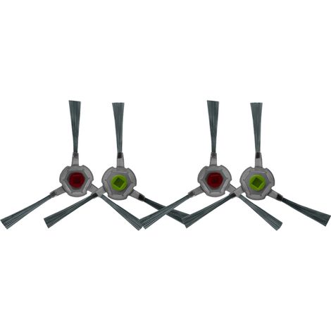 Set di 2 spazzole laterali di ricambio per l'aspirapolvere robot Deebot OZMO U2 DGN22 U2 Pro (accessori). (1/4)