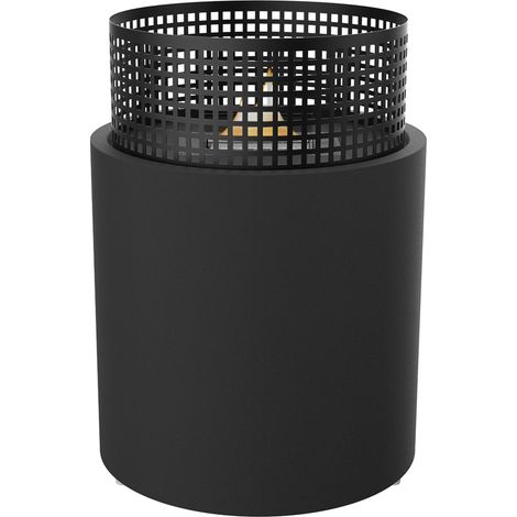 Caminetto Braciere Mossel Bay Nero outdoor ricaricabile con liquido TenderFuel (1/3)
