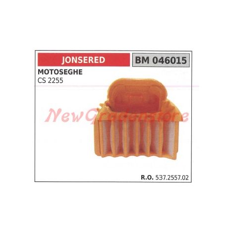 Filtro aria JONSERED motosega CS 2255 046015