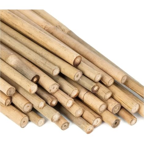 Kit de 15 listones de bambú para sucá, de 15 x 110 cm