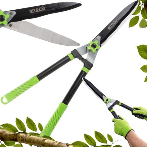 Sécateur de jardin, sécateur manuel pour haies et branches de jardin DIVODV