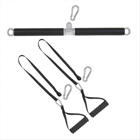 Appareil de musculation pour triceps, biceps et tirage vertical, poids pour salle de sport à domicile, équipement de musculation. (1/5)