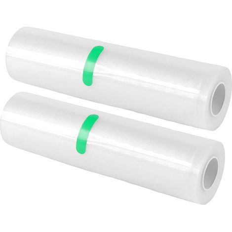 Rouleau Sous Vide Alimentaire 20cm x 15m Film Sous Vide PE+PA Transparent pour Conservation Congélation Sans BPA Compatible Toutes Machines (1/5)