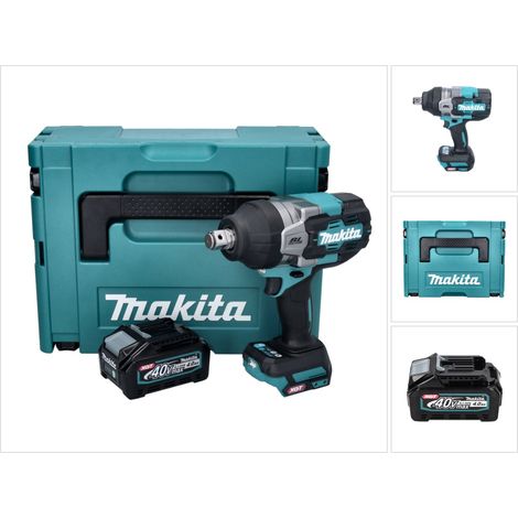 Makita TW 001 GM101 Avvitatore a impulsi a batteria 40 V max. 1800 Nm Brushless XGT + 1x batteria ricaricabile 4,0 Ah + Makpac - senza caricabatterie (1/5)