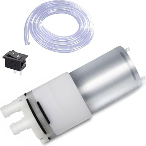 DC 12V 370 Mini Self-Priming Electric Vacuum Membrane Water Pump Micro for AquariumWater Cooling Tea Machine (1/5)