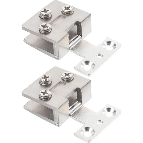 Lot de 2 Charnières Noires Pivotantes (1/5)