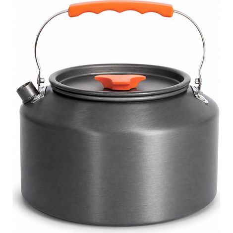 Bouilloire de camping portable 2,5 L pour café et thé extérieur