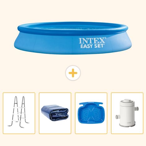 Intex Piscine Easy Set Ronde - 305x61 cm - 5-pièces S144 (1/5)