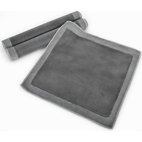 Panno in argilla a righe grigio (1/5)