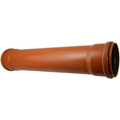 TUBO 2 BICCHIERI RAL 8023 Misura: Diam. 100 lungh. 500