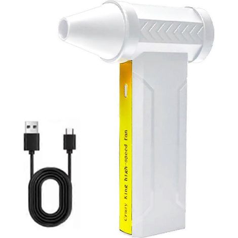 Ventilateur à turbine à moteur sans balais de 160 000 tr/min, puissant souffleur d'air rechargeable pour l'élimination des poussières. (1/5)