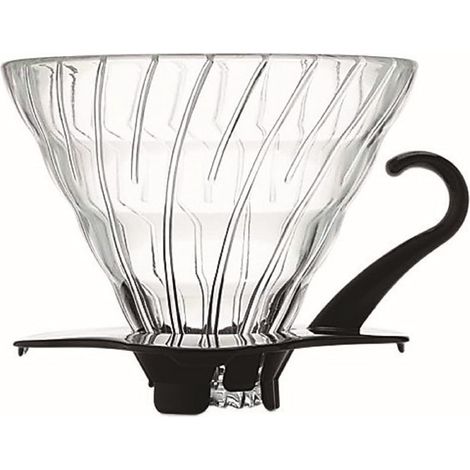 Goutteur de café en Verre Noir Taille 02 (1/4)