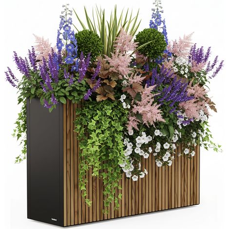 Herstera Garden Deko Pflanzgefäß Trennwand
