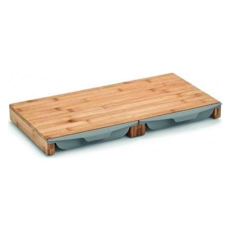 Zeller Tabla de cortar bambú natural 50 x 28,5 cm