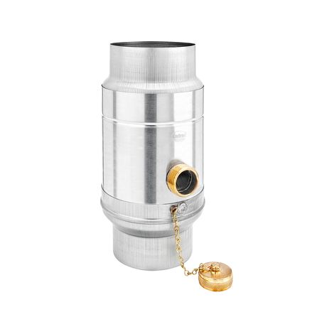 GRÖMO® Zink Wassersammler ø76 mit Schlauchset, 62675