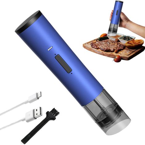 Moulin à sel électrique Broyeur De Poivre, Batterie 1200 mAh (1/5)
