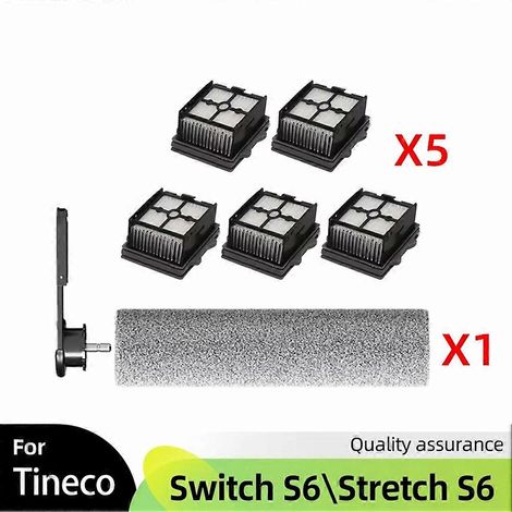Zubehör für Tineco Floor One Switch S6/Stretch S6 Nass-/Trockensauger: Verbrauchsmaterial Walzenbürste HEPA-Filter (1/5)