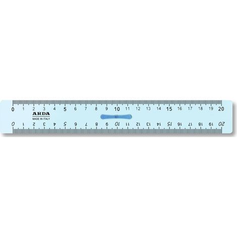 REGLA 20 CM PARA ZURDOS