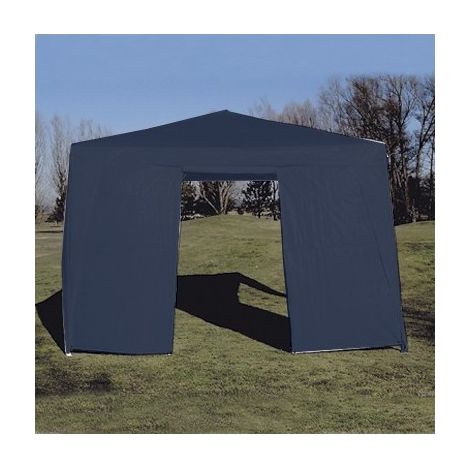 Terre Jardin – Mur tonnelle de jardin 3 x 3 m avec porte – Polyéthylène – Fixation par scratchs – Préserve l'intimité et accès facile