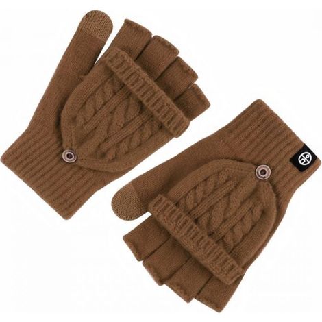 Gants Chasse - Gants Demi-Doigts Convertibles Magnétiques - Pour Pêche, Photographie, Randonnée - Taille Unique