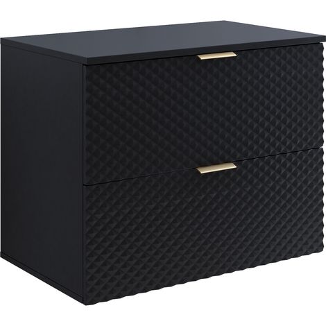 Badplaats Waschbeckenunterschrank Borneo 80 x 49 x 63 cm – Matt