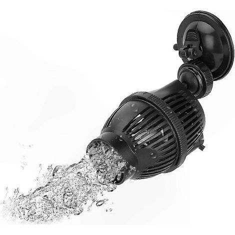 Agitateur de bassin 6W avec débit 3000L/h, tête unique pour aquariums, compatible prise UE (1/4)