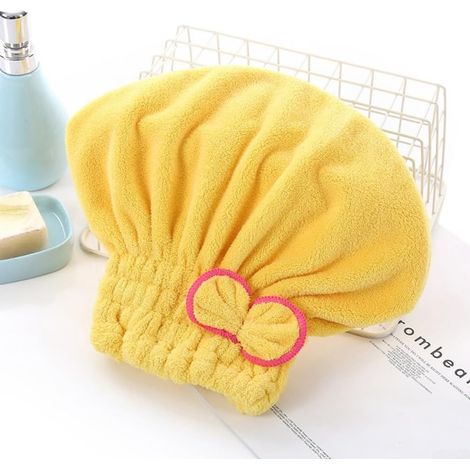 Ultra-absorbent coral velvet, ultra-absorbent drying (yellow) (1/5)