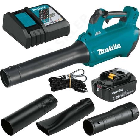 Makita DUB184RT 18V LXT Brushless Blower - 1x 5Ah Battery & Charger
