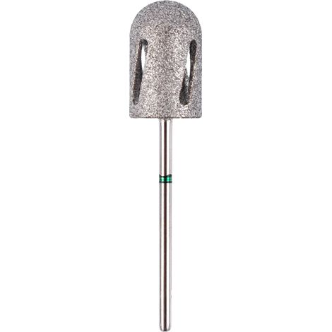 1 Embout conique diamanté, tête arrondie, abrasif doux, pour ponceuse podologique, soin des callosités et ongles (1/5)