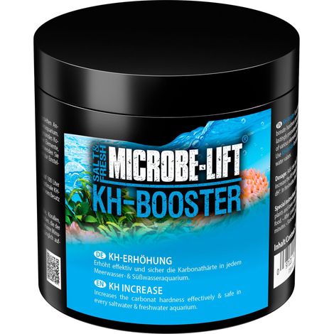 MICROBE-LIFT KH Booster – Aumenta la durezza carbonatica KH, per Tutti Gli acquari di Acqua Dolce e Marina, 250 g (1/5)