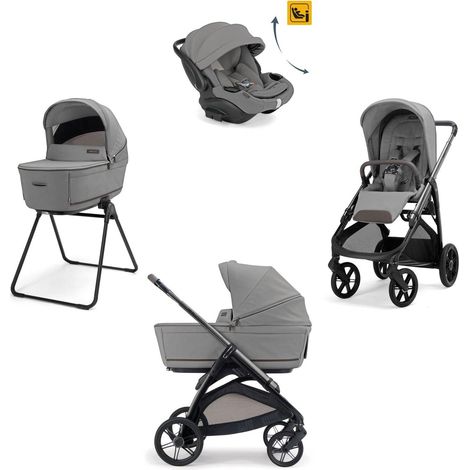 INGLESINA Sistema Quattro Aptica Darwin Recline Evo Crystal Grey Senza Telaio