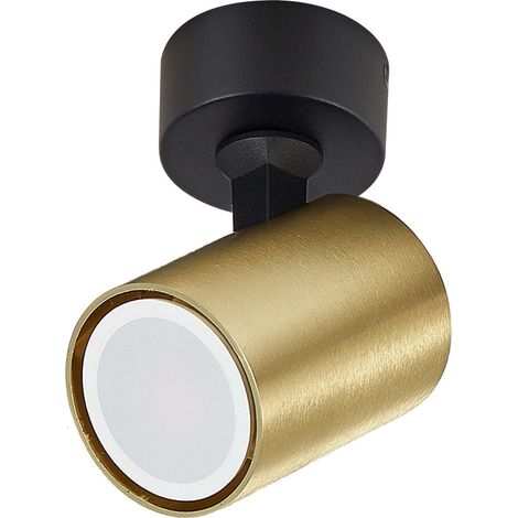 Foco Snow 1 GU10 dorado, modelo Prestige LP-731/1W GD (1/5)
