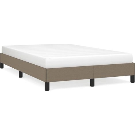 Maison Exclusive - Giroletto senza Materasso Tortora 120x190 cm Tessuto (1/5)